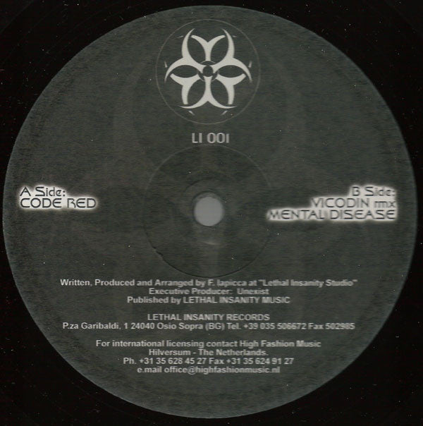 Unexist : Mental Disease (12")