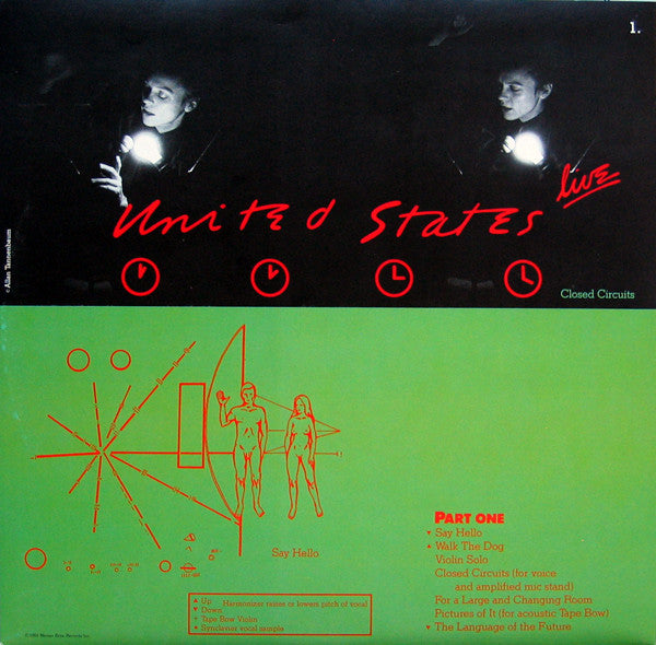 Laurie Anderson : United States Live (5xLP + Box, Album)