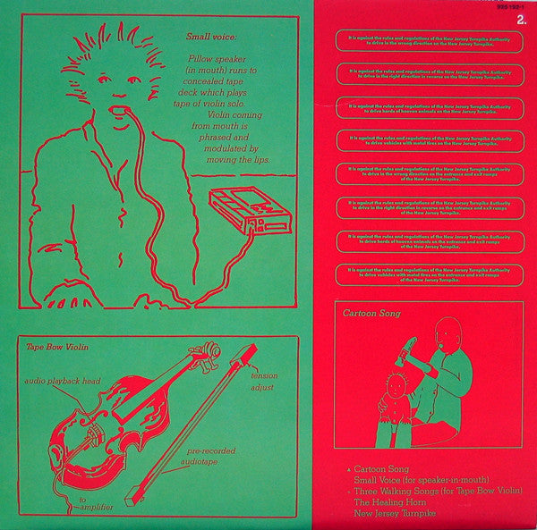 Laurie Anderson : United States Live (5xLP + Box, Album)