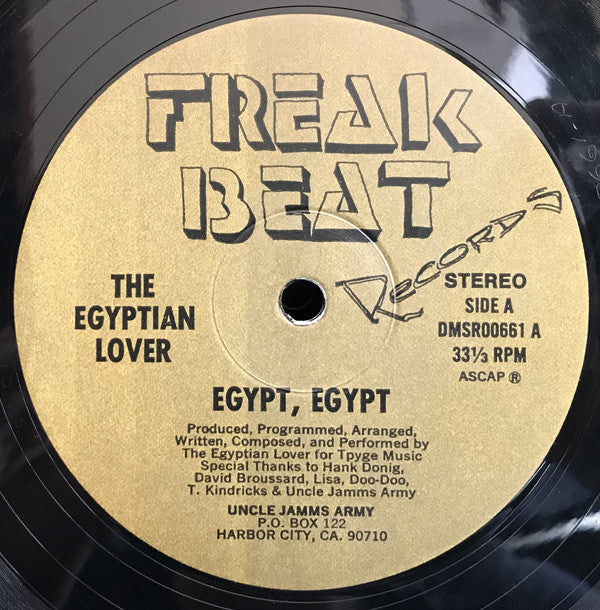 Egyptian Lover : Egypt, Egypt (12")