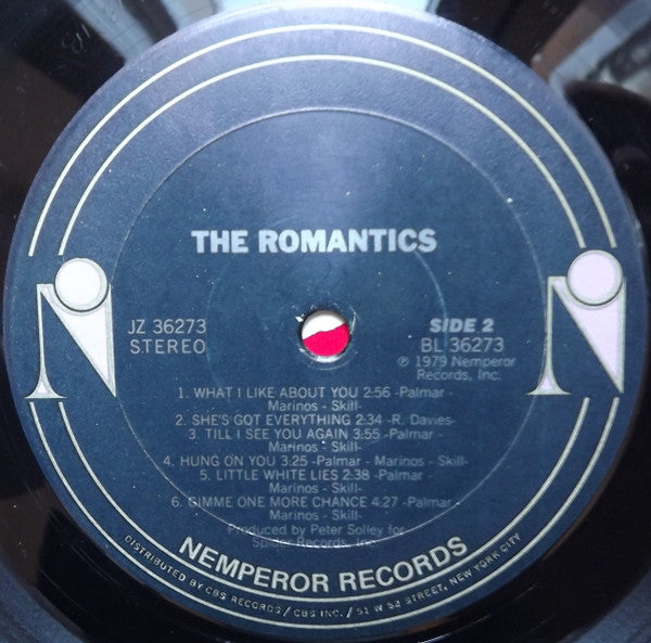 The Romantics : The Romantics (LP, Album, Pit)