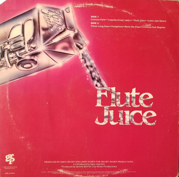 Dave Valentin : Flute Juice (LP, Album)