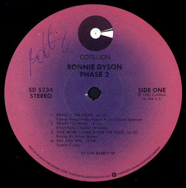 Ronnie Dyson : Phase 2 (LP, Album)