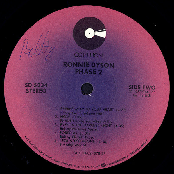 Ronnie Dyson : Phase 2 (LP, Album)