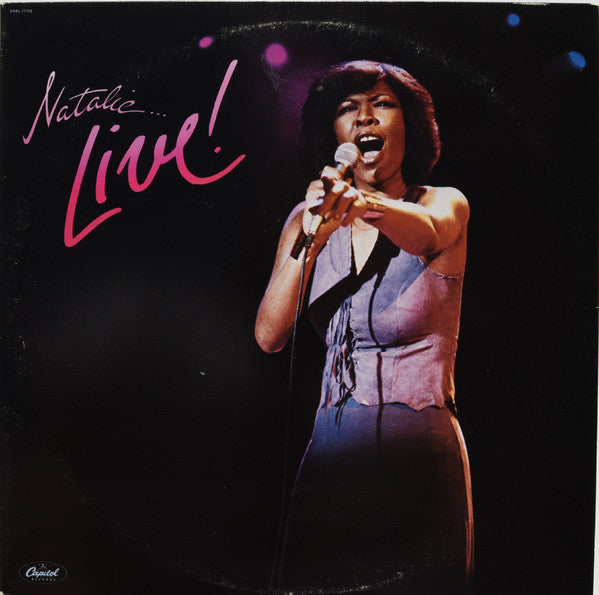 Natalie Cole : Natalie ... Live! (2xLP, Los)