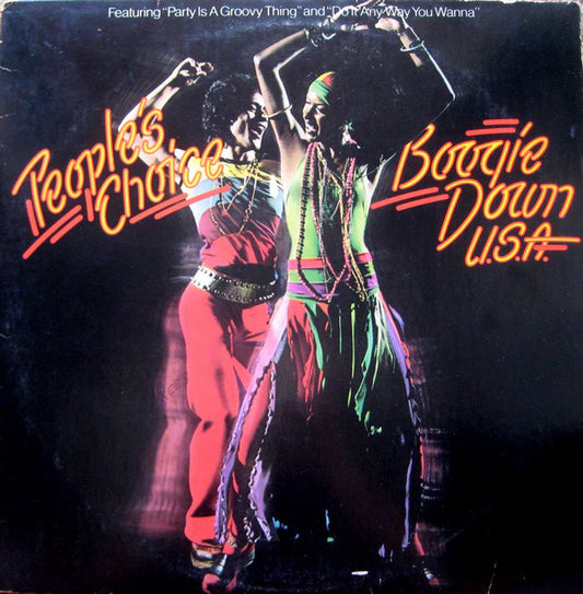 People's Choice : Boogie Down U.S.A. (LP, Album, Pit)