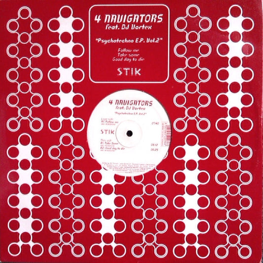 4 Navigators Feat. DJ Vortex : Psychotechno E.P. Vol.2 (12", EP)
