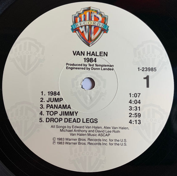 Van Halen : 1984 (LP, Album, All)