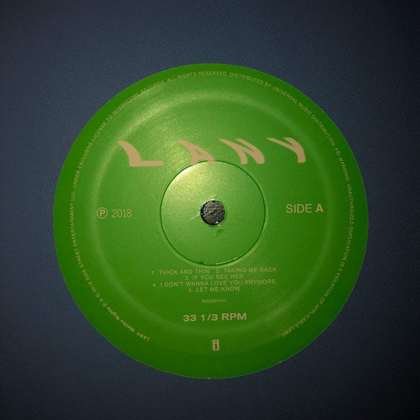 LANY (2) : Malibu Nights (LP, Album, Ltd, Mid)