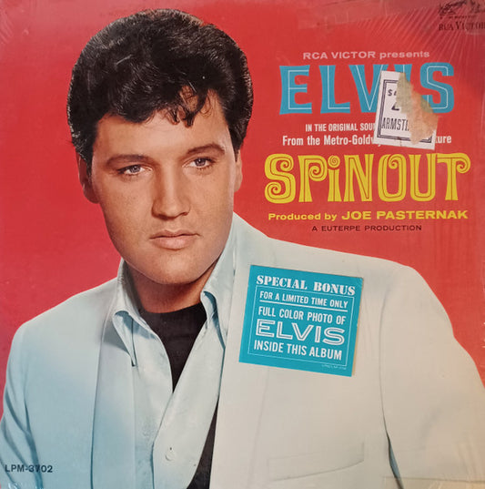 Elvis Presley : Spinout (LP, Album, Mono, Ind)