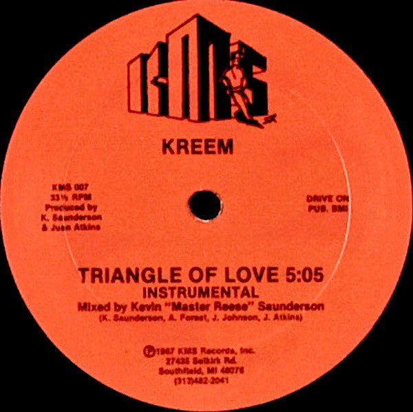 Kreem : Triangle Of Love (12")