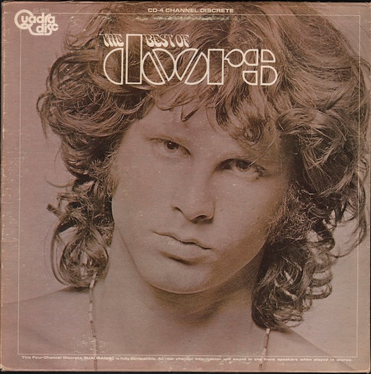 The Doors : The Best Of The Doors (LP, Comp, Quad, RE, CD-)