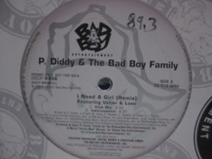 P. Diddy : I Need A Girl (Remix) (12", Promo)