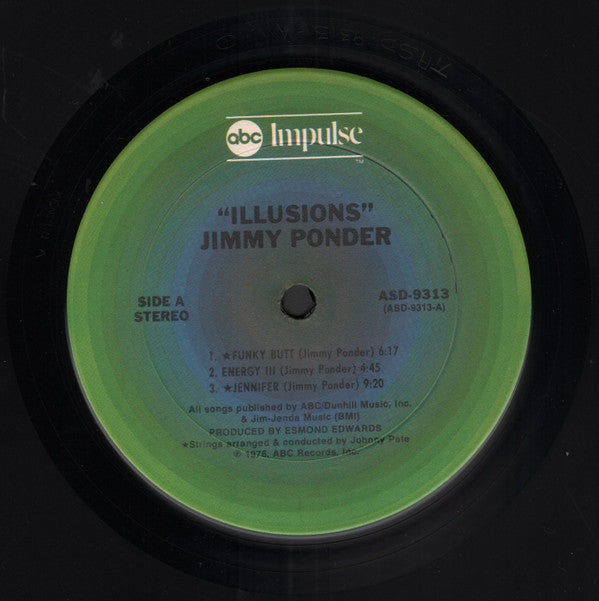 Jimmy Ponder : Illusions (LP, Album)