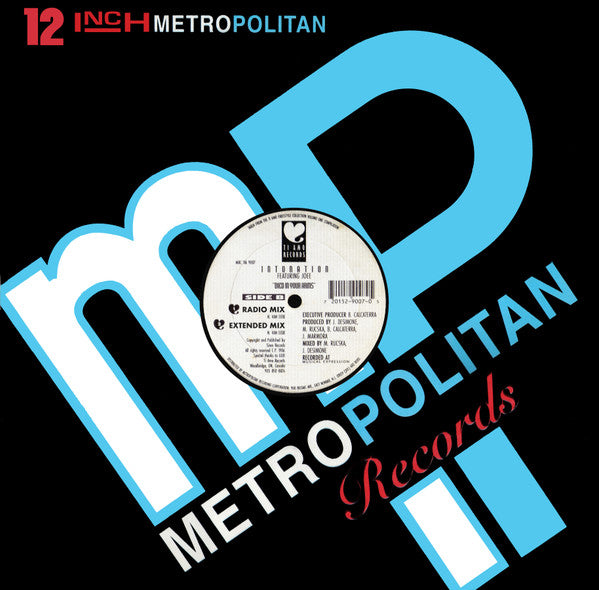 Intonation (2) Featuring Joee* : Died In Your Arms (12")