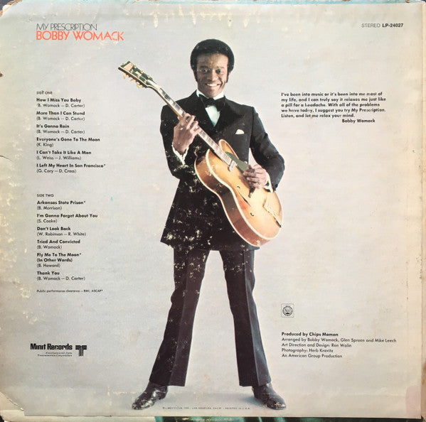 Bobby Womack : My Prescription (LP, Album)