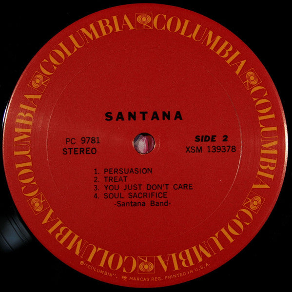 Santana : Santana (LP, Album, RE)