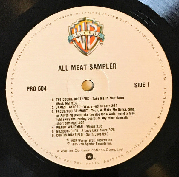 Various : Burbank's Finest - 100% All Meat (2xLP, Comp, RP, Smplr)