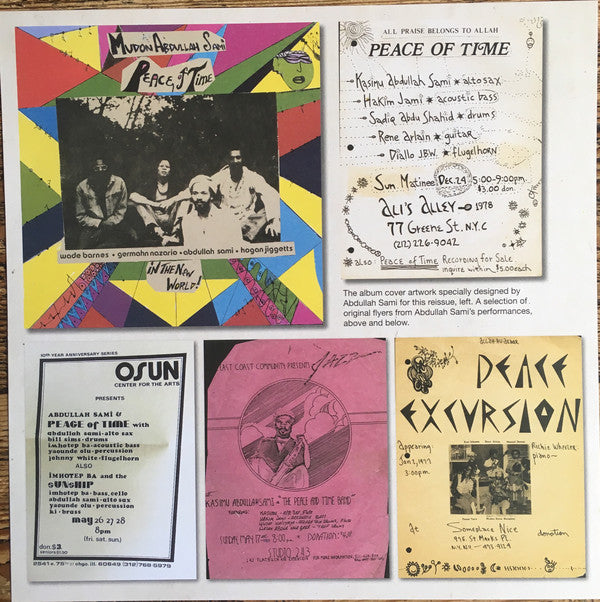 Abdullah Sami : Peace Of Time (LP, Album, Ltd, RE, RM)