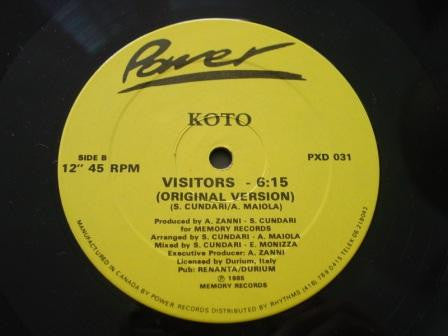 Koto : Visitors (Swedish Remix) (12")