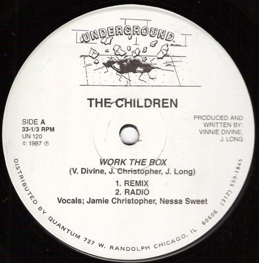 The Children : Work The Box (12")