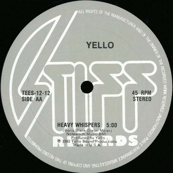 Yello : You Gotta Say Yes To Another Excess (12", Single)