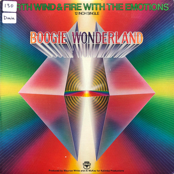 Earth Wind & Fire* With The Emotions : Boogie Wonderland (12", Single, Ter)