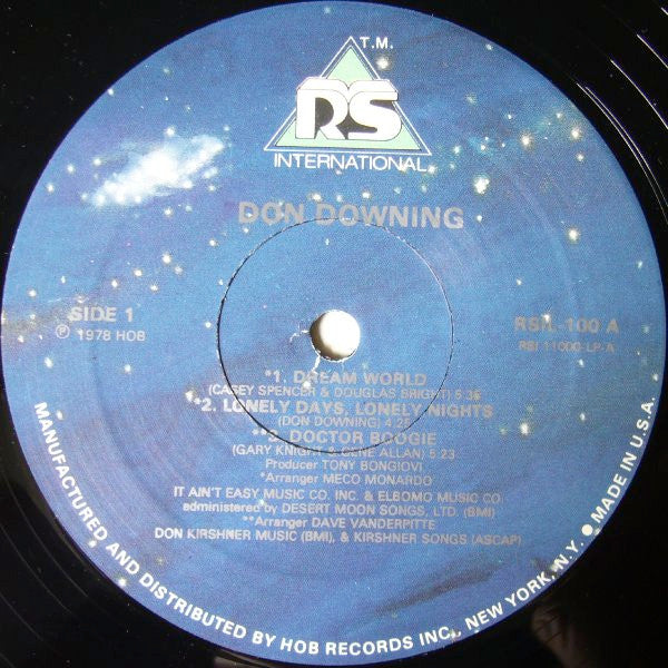 Don Downing : Doctor Boogie (LP, Album)