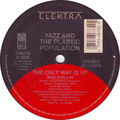 Yazz And The Plastic Population : The Only Way Is Up (12")