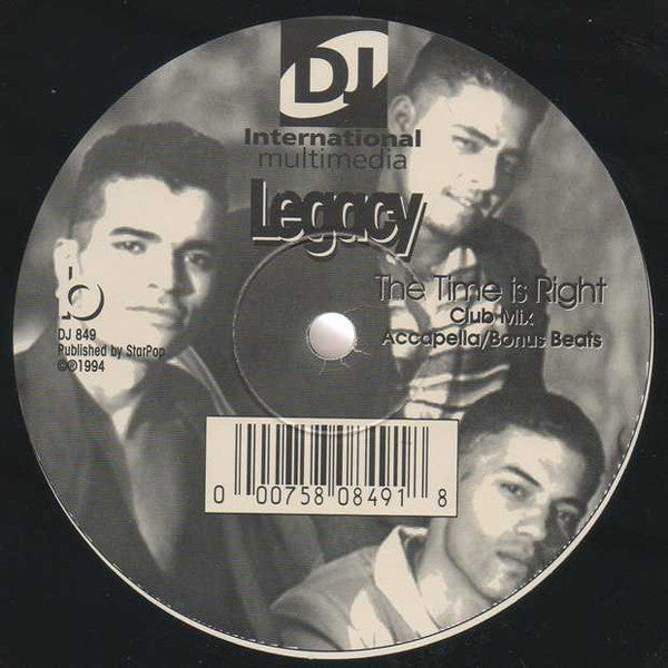 Legacy (2) : The Time Is Right (12")