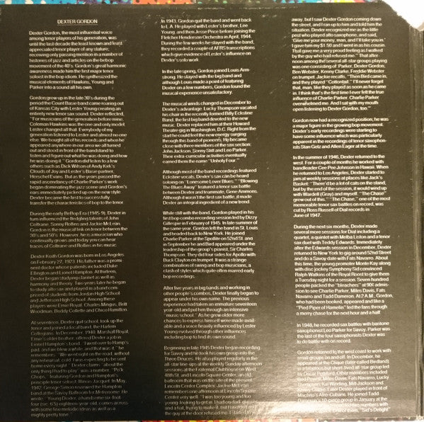 Dexter Gordon : Dexter Gordon (2xLP, Comp, Ter)