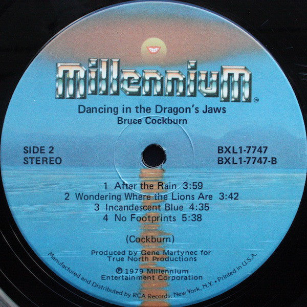 Bruce Cockburn : Dancing In The Dragon's Jaws (LP, Album, Ind)