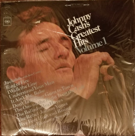 Johnny Cash : Greatest Hits Volume 1 (LP, Comp, MGM)
