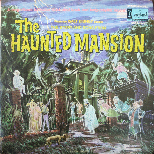 Walt Disney Studio : The Story And Song From The Haunted Mansion (LP, Album, Pur)