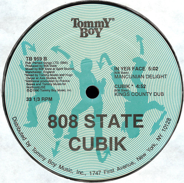 808 State : Cubik (12")