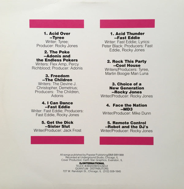 Various : The Original House Sound Of Chicago - Classic Acid Vol. 1 (LP, Comp)