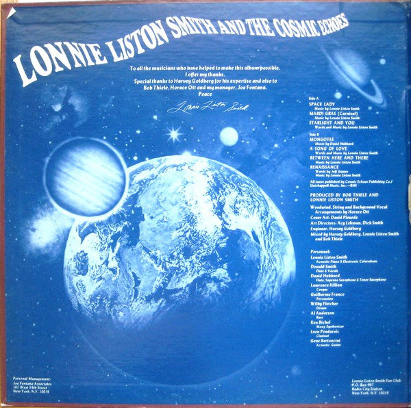 Lonnie Liston Smith & The Cosmic Echoes* : Renaissance (LP, Album, Gat)