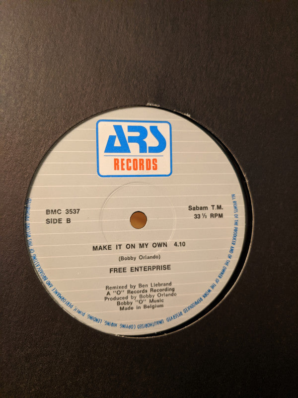 Free Enterprise : Make It On My Own (Remix) (12", gre)