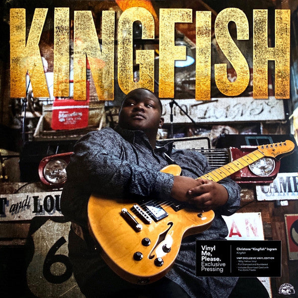 Christone "Kingfish" Ingram : Kingfish (LP, Album, Club, Ltd, Num, Yel)