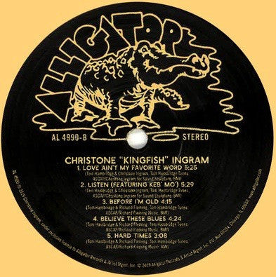 Christone "Kingfish" Ingram : Kingfish (LP, Album, Club, Ltd, Num, Yel)