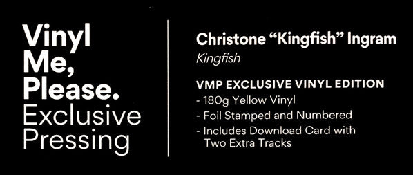 Christone "Kingfish" Ingram : Kingfish (LP, Album, Club, Ltd, Num, Yel)