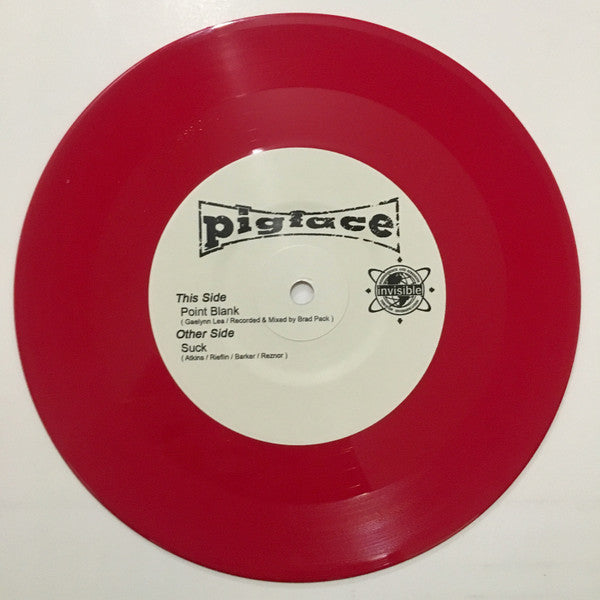 Gaelynn Lea / Pigface : Point Blank / Suck (7", Single, Ltd, Red)