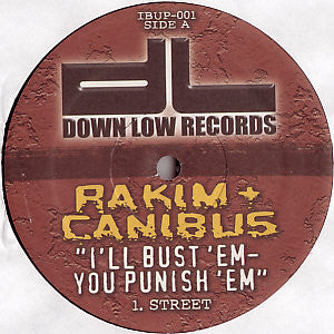 Rakim + Canibus : I'll Bust 'Em -You Punish 'Em (12")