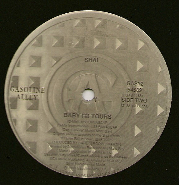 Shai (3) : Baby I'm Yours (12", Single)