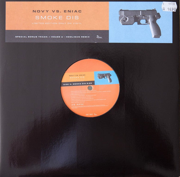 Novy Vs. Eniac : Smoke Dis (12", Ltd)