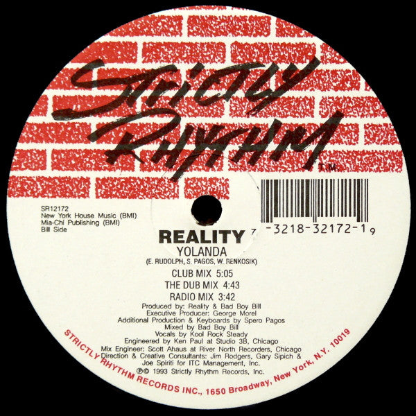 Reality : Yolanda (12")