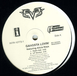 Eve (2) featuring Alicia Keys : Gangsta Lovin' (12", Single, Promo)