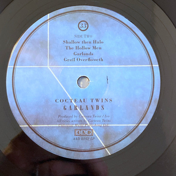 Cocteau Twins : Garlands (LP, Album, RE, RM, 24b)