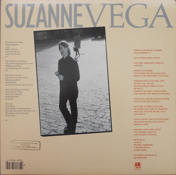 Suzanne Vega : Suzanne Vega (LP, Album, Ele)