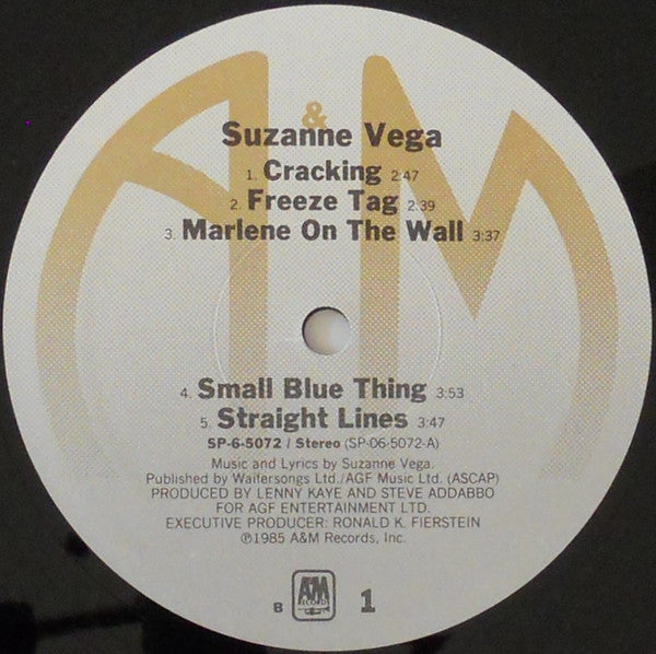 Suzanne Vega : Suzanne Vega (LP, Album, Ele)